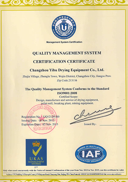 CE Certificate